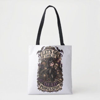 Bolso De Tela Vamos a mirar las cosas de la gente muerta - Victo