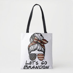 Bolso De Tela Vamos Brandon, Vamos Brandon 