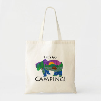 Bolso De Tela Vamos de Camping