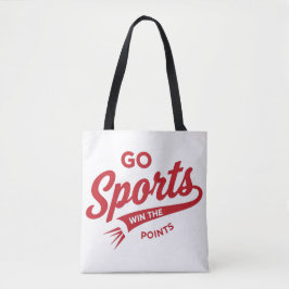 Bolso De Tela Vamos Deportes Ganen los Puntos
