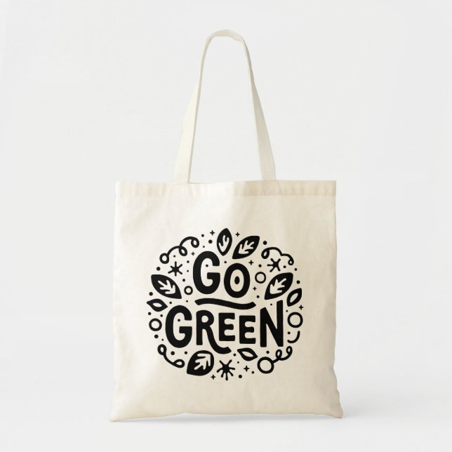 Bolso De Tela Vamos ecología ecológica ecológica cita la linda r (Frente)