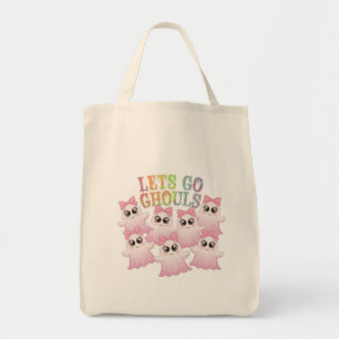 Bolso De Tela Vamos Ghouls - Diseño de Halloween divertido y lin