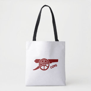 Bolso De Tela Vamos Gunners COYG