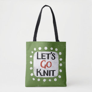 Bolso De Tela Vamos Knit Tote Bag