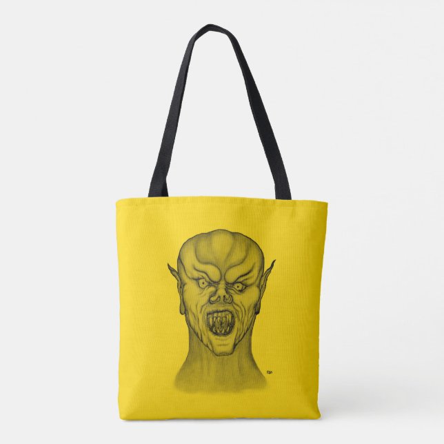 Bolso De Tela Vampiro (Reverso)