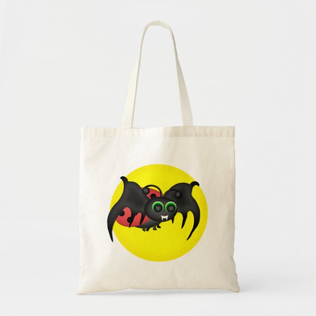 Bolso De Tela Vampiro Bat (Frente)