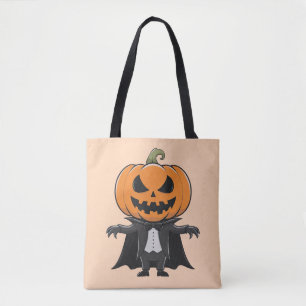Bolso De Tela Vampiro calabaza