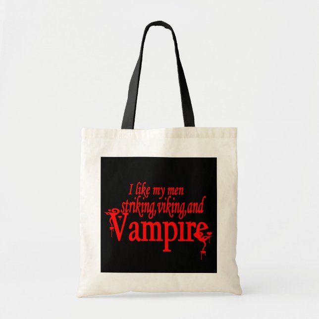 Bolso De Tela Vampiro destacado de Viking (Frente)