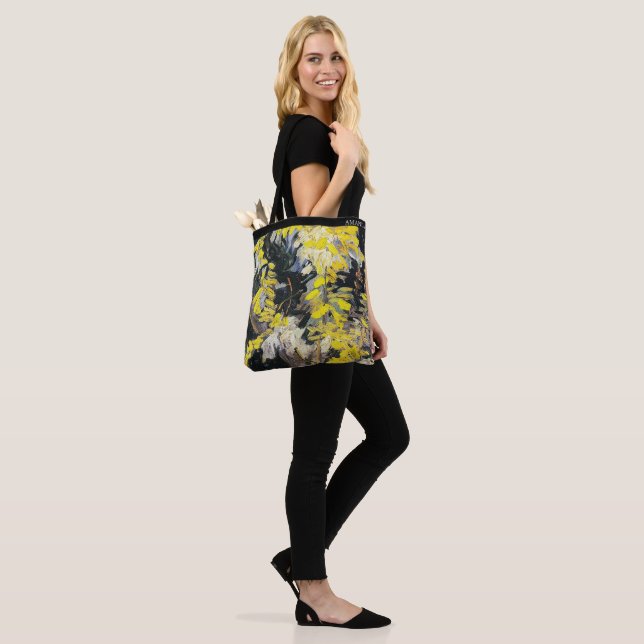 Bolso De Tela Van Gogh – Blossoming Acacia Branches Personalized (Puesto)
