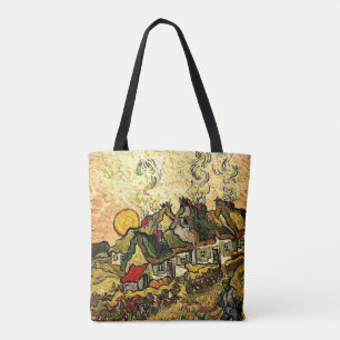 Bolso De Tela Van Gogh - Cabañas de paja al sol