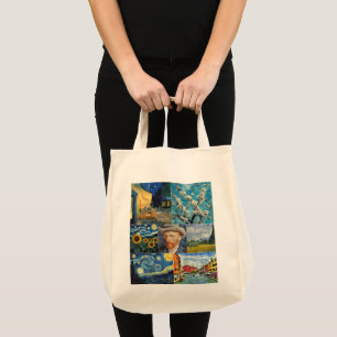 Bolso De Tela Van Gogh Fine Art Collage