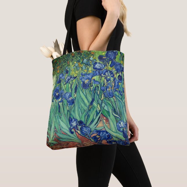 Bolso De Tela Van Gogh Irises Tote Bag (Detalle)