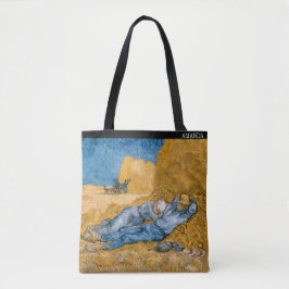 Bolso De Tela Van Gogh – La Siesta – Personalizado