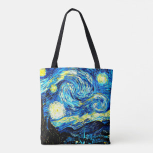 Bolso De Tela Van Gogh - Noche Starry