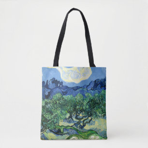 Bolso De Tela Van Gogh - Olivos con fondo de alpilles