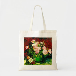 Bolso De Tela Van Gogh Peonies y Rosas