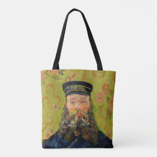 Bolso De Tela Van Gogh Postman. Arte de impresionismo vertical