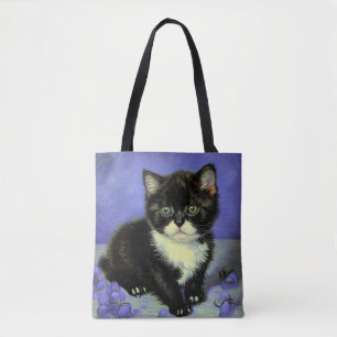 Bolso De Tela Van Gogh Tuxedo Kitten