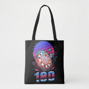 Bolso De Tela Vaporwave Dart Lanzar tablero de dibujo 180 dardos