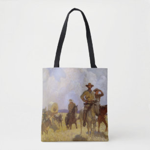Bolso De Tela Vaqueiros Antiguos, El Traje de Parkman por NC Wye