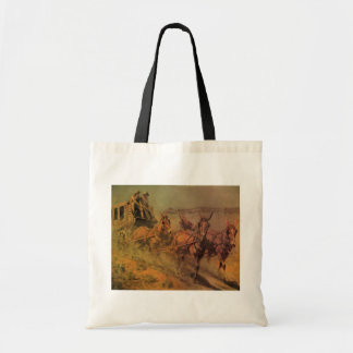 Bolso De Tela Vaqueiros Antiguos, La diligencia por John Borein