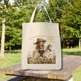 Bolso De Tela Vaquera Boho Caballo