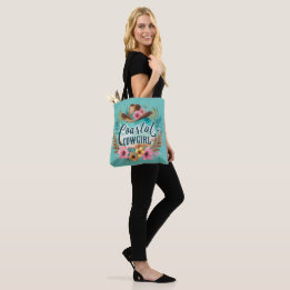 Bolso De Tela Vaquera Costera