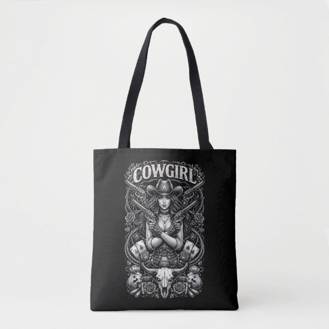Bolso De Tela Vaquera de Hierro (Anverso)