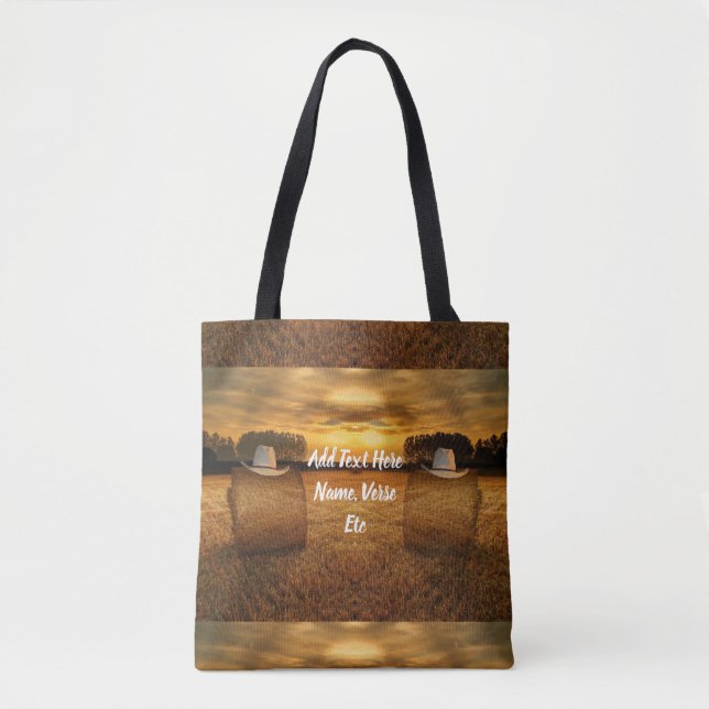 Bolso De Tela Vaquero (Anverso)