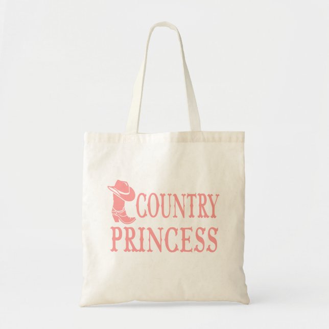 Bolso De Tela Vaquero Caballo Bota Granja Vaquera Rodeo Occident (Frente)