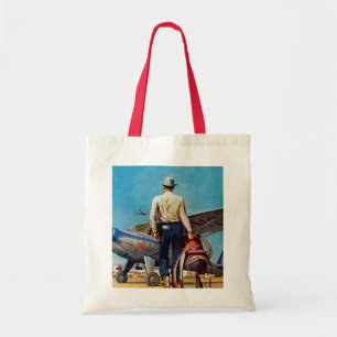 Bolso De Tela Vaquero del vuelo por la aguamiel Schaeffer