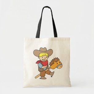 Bolso De Tela Vaquero Lindo Montando Caballo de Juguete