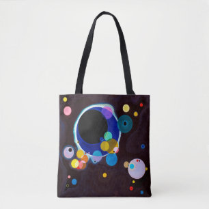 Bolso De Tela Varios círculos, Wassily Kandinsky