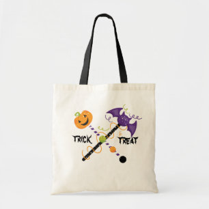 Bolso De Tela Varitas de bruja de dibujos animados de Halloween 