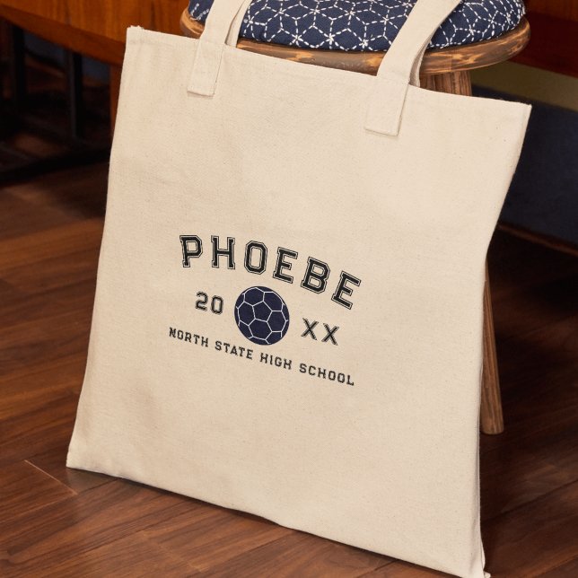 Bolso De Tela Varsity Letter Sports Graduation Custom Athlete (Celebrate your athlete in the family with this Varsity Letter Sports Graduation Custom Athlete Tote!)