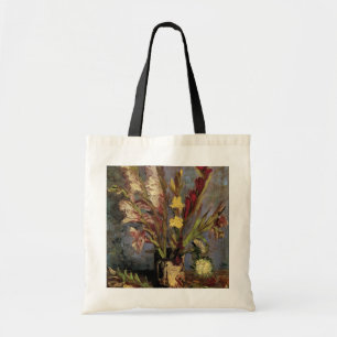 Bolso De Tela Vase con Gladioli por Vincent van Gogh