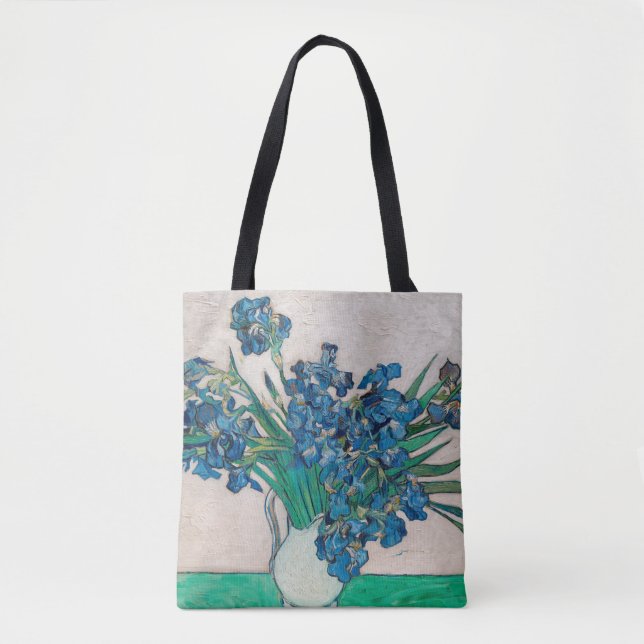 Bolso De Tela Vase con irlandeses, Van Gogh (Anverso)