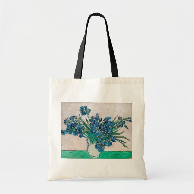 Bolso De Tela Vase con irlandeses, Van Gogh (Frente)