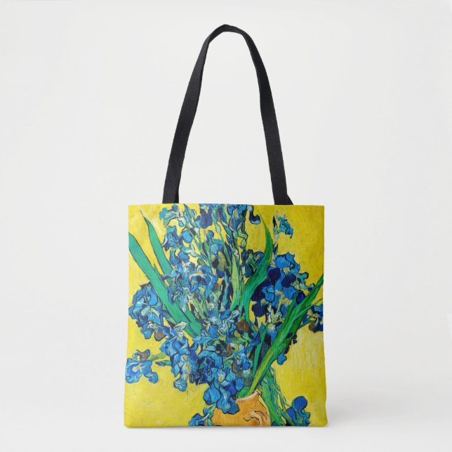 Bolso De Tela Vase con irlandeses, Van Gogh (Anverso)
