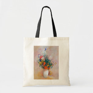 Bolso De Tela Vase de flores, Redon