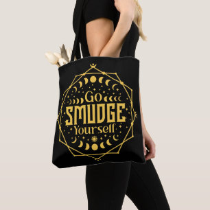 Bolso De Tela Ve a embadurnarte Fases Lunares Halloween Celestia