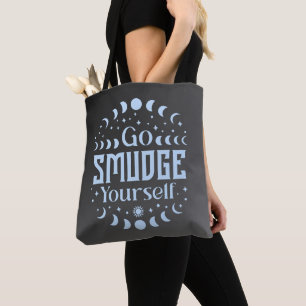 Bolso De Tela Ve a embadurnarte Fases Lunares Halloween Celestia