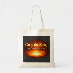 Bolso De Tela "Ve al Sol, y te encontraré allí."