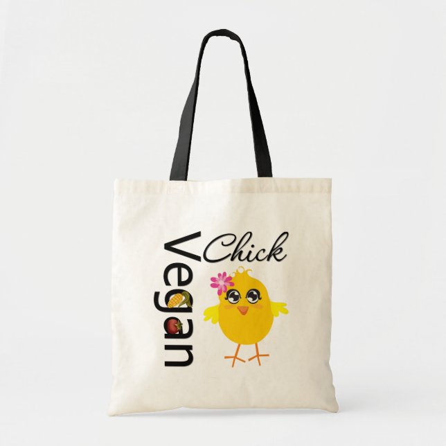 Bolso De Tela Vegan Chick (Frente)