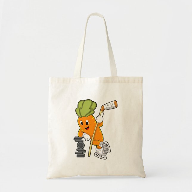 Bolso De Tela Vegan Ice Hockey sobre hielo (Frente)