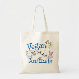 Bolso De Tela Vegan por los animales