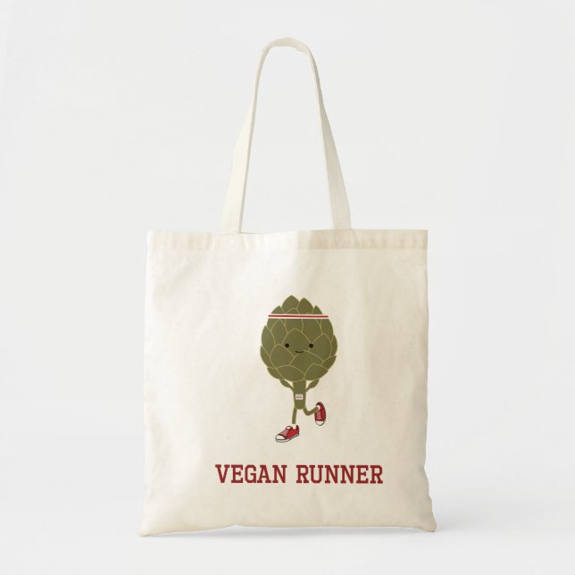 Bolso De Tela Vegan Runner Artichoke (Frente)
