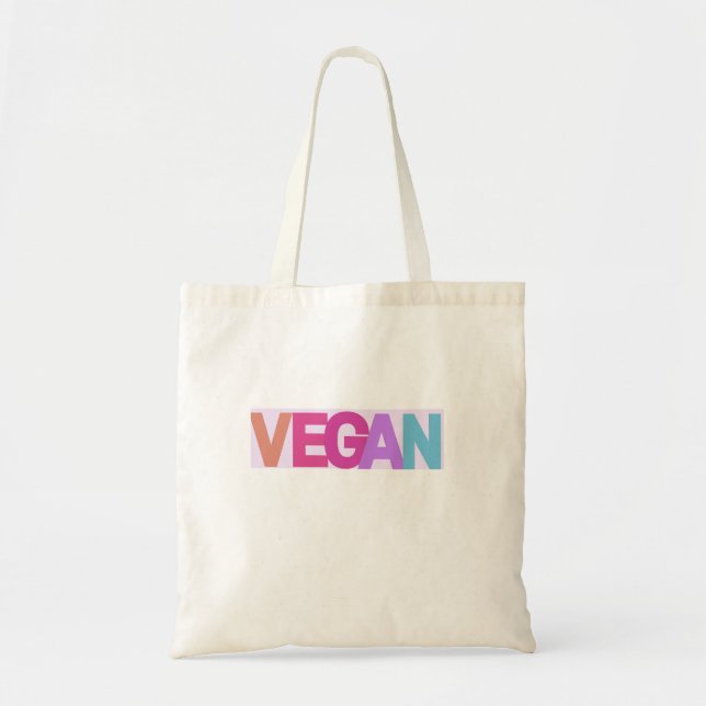 Bolso De Tela Vegan Tote Bag (Frente)