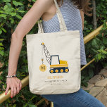 Bolso De Tela Vehículo Cute Construction Crane Cualquier Cumplea<br><div class="desc">Si necesitas más personalización,  por favor,  no dudes en enviarme un mensaje a yellowfebstudio@gmail.com.</div>