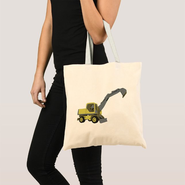 Bolso De Tela Vehículo de construcción Tote Bag (Subido por el creador)